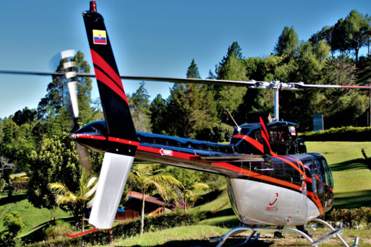 Medellin in Style: 15-Minute Helicopter Ride Over The City of Eternal Spring