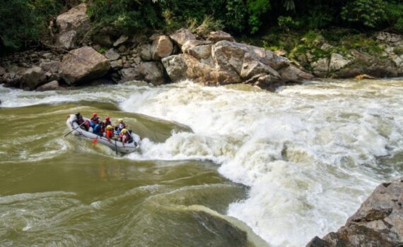 White Water Rafting the Samana River